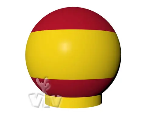 Balloon with wide base 8 m commercial promotional inflatable balloon